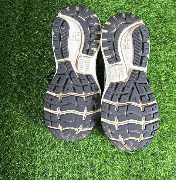 Brooks Ghost 13 Gray Aqua Mint Running Shoes  Size 7.5 - Picture 5 of 8